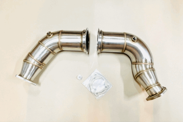 Downpipe 4,3" passend für Audi RS4 (B9)  |  RS5 (B9)  -  2,9l V6 Bi-Turbo